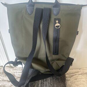 Longchamp Forest Green Backpack